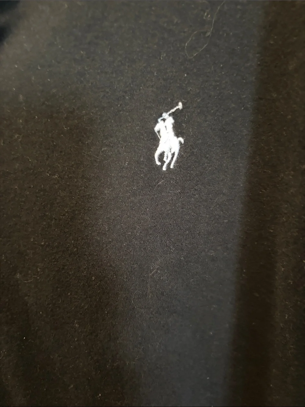 Polo by Ralph Lauren Black Men’s Polo with White Pony
